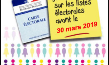 Liste électorale : inscriptions